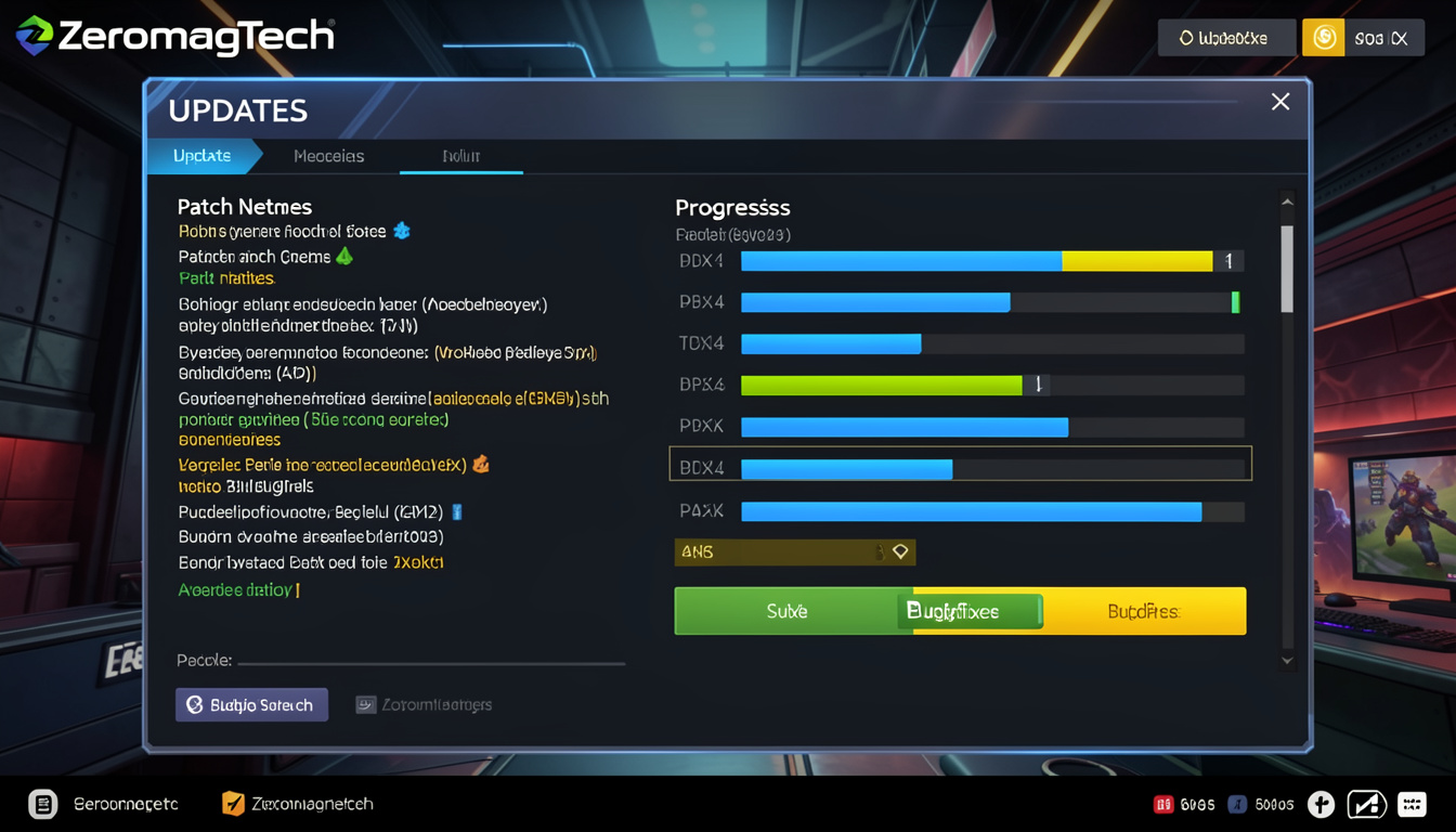 gaming updates ZeromagTech