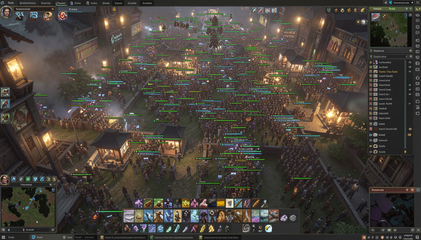 massively multiplayer games